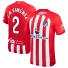 Camiseta de fútbol Atlético Madrid J.M. Gimenez 2 Primera Equipación 23-24 - Hombre